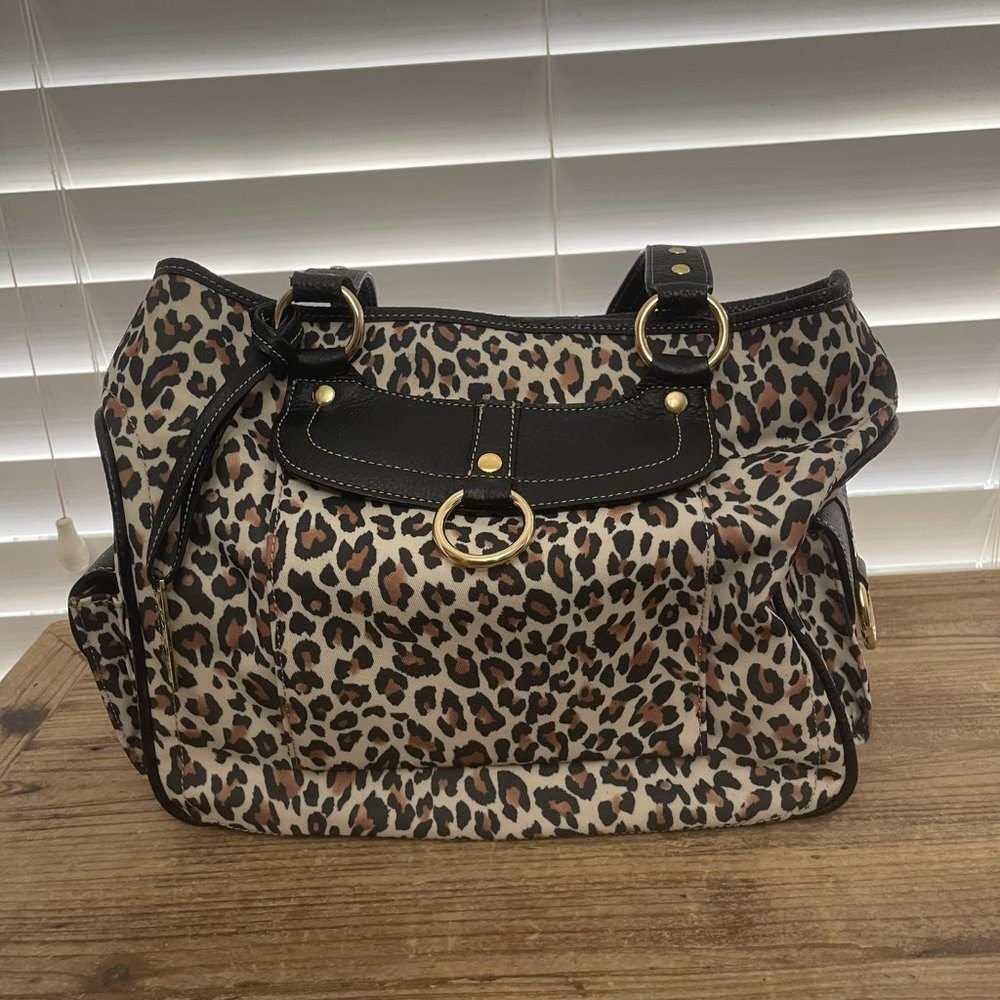 Maxx New York Leopard Print Handbag